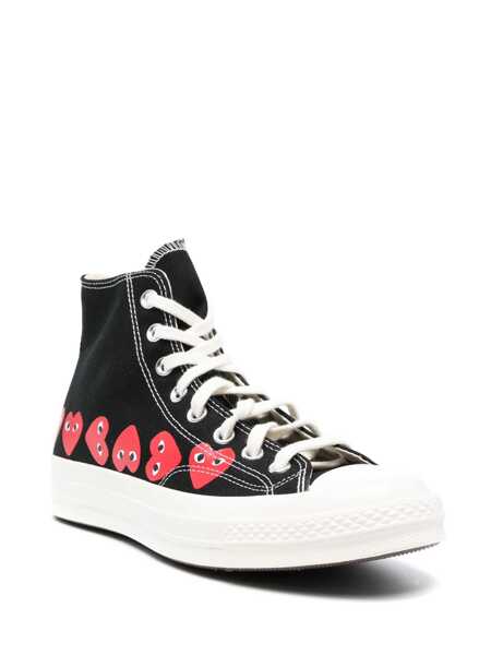 Sneakers Comme des Garons Small Hearts sneakers Black Barbati (BM 17404167) 2