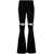 NENSI DOJAKA Flared laced leggings Black