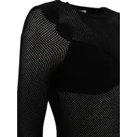Bluze Dama - Bluze Off-White Net Arrow top Black Femei (BM 17404323) - B-mall.ro