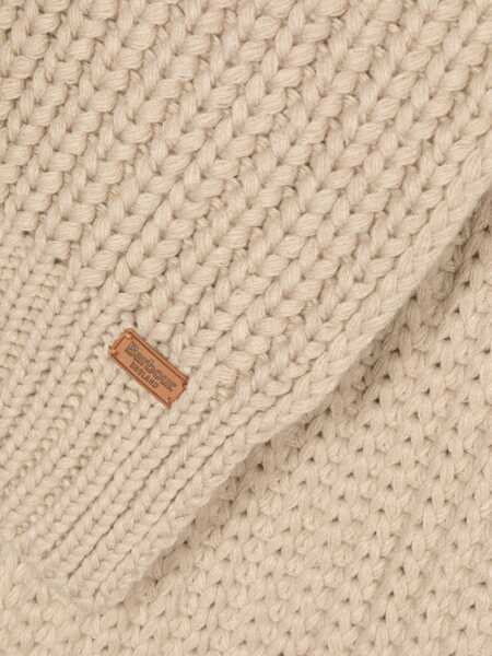 Caciuli Barbour Saltburn beanie and scarf set Beige Femei (BM 17404986) 3