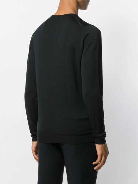 Pulovere John Smedley Merino wool Lundy crewneck sweater in Black Barbati (BM 17405271) 4