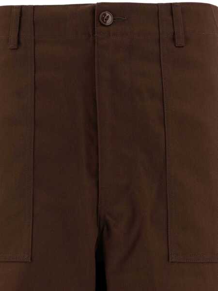 Pantaloni casual SOUTH2 WEST8 Fatigue trousers Brown Barbati (BM 17405436) 2