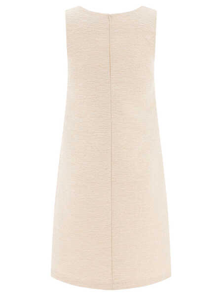 Rochii elegante Loulou Studio Maley dress Beige Femei (BM 17405541) 2