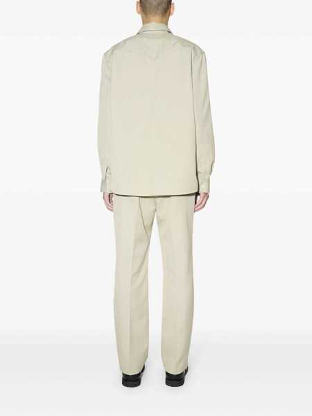 Camasi casual OUR LEGACY Frontier shirt Green Barbati (BM 17405556) 4