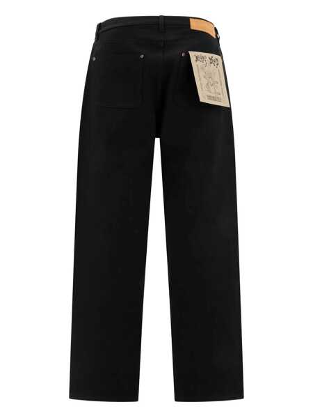 Blugi drepti BRAIN DEAD Jeans Black Barbati (BM 17405595) 3