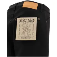 Blugi drepti pentru Barbati - Blugi drepti BRAIN DEAD Jeans Black Barbati (BM 17405595) - B-mall.ro