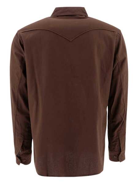 Camasi casual NONNATIVE Shirts Brown Barbati (BM 17405895) 2