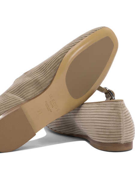 Balerini Le Monde Bryl Ballerinas Beige Femei (BM 17405907) 5