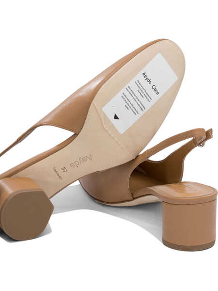 Pantofi cu toc AEYDE Romy 45 mm slingback Beige Femei (BM 17406141) 5