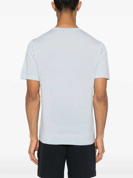 Pulovere Vince Short-sleeved sweater Light blue Barbati (BM 17406168) 3