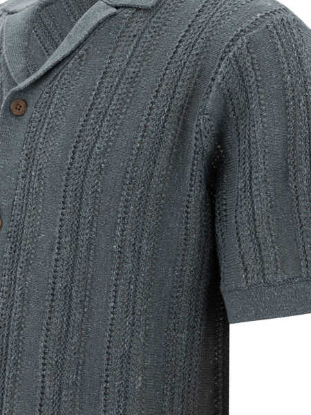 Camasi casual Vince Shirt Cabana Grey Barbati (BM 17406183) 4