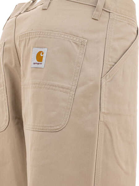 Pantaloni casual Carhartt Simple trousers Beige Barbati (BM 17406441) 4