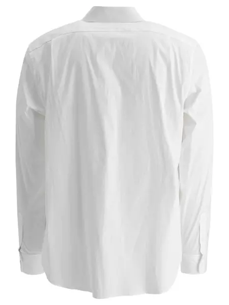 Camasi casual Vince Cotton poplin shirt White Barbati (BM 17406561) 2