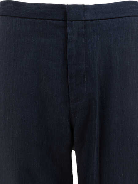 Pantaloni casual Vince Louie trousers Blue Barbati (BM 17406570) 3