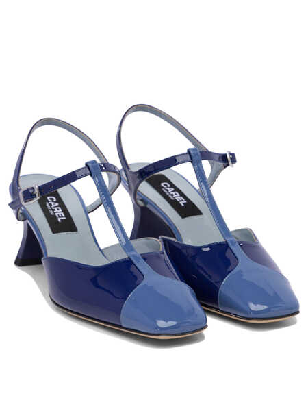 Sandale CAREL Isadora 40mm sandals Blue Femei (BM 17406594) 2