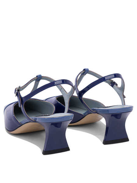 Sandale CAREL Isadora 40mm sandals Blue Femei (BM 17406594) 4