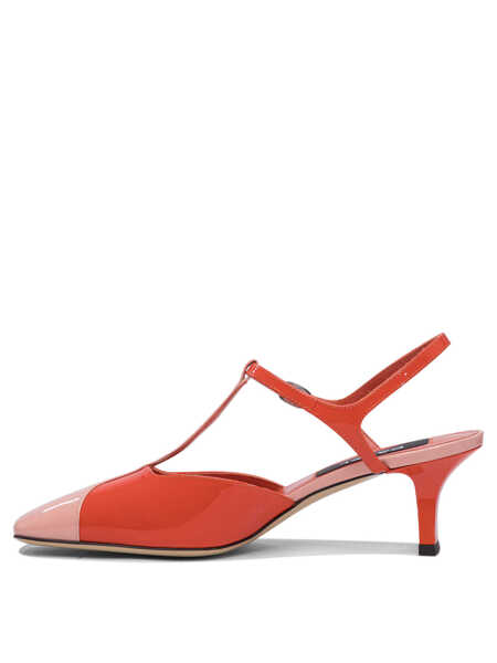 Sandale CAREL Isadora 40mm sandals Red Femei (BM 17406600) 3