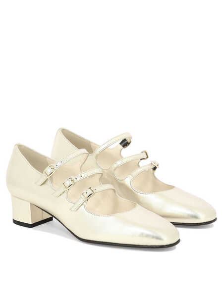 Pantofi cu toc CAREL Kina 40mm Mary Jane dcollet Gold Femei (BM 17406615) 2