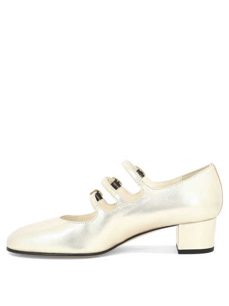 Pantofi cu toc CAREL Kina 40mm Mary Jane dcollet Gold Femei (BM 17406615) 3