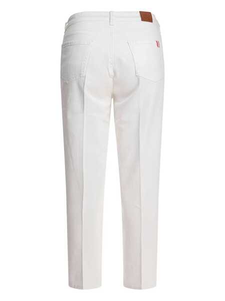 Blugi drepti INES DE LA FRESSANGE Jeans White Femei (BM 17406765) 2