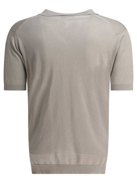 Tricouri Polo John Smedley Noah polo shirt Grey Barbati (BM 17406786) 2