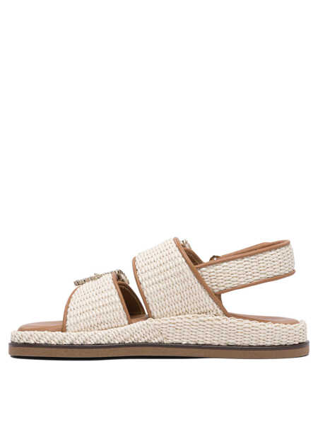 Sandale Alibi Maya raffia sandals Beige Femei (BM 17406846) 3