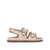Alibi "Maya" raffia sandals Beige