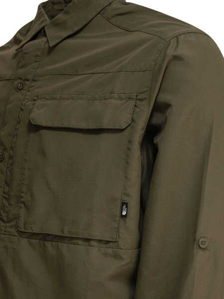 Camasi casual The North Face Shirts Green Barbati (BM 17406864) 4