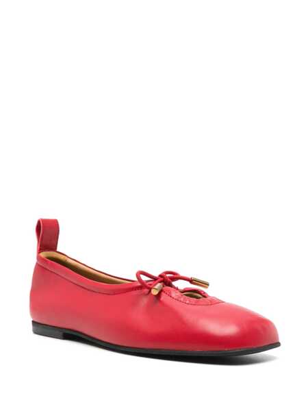 Balerini Alohas Rosalind leather ballet flats Red Femei (BM 17406915) 2
