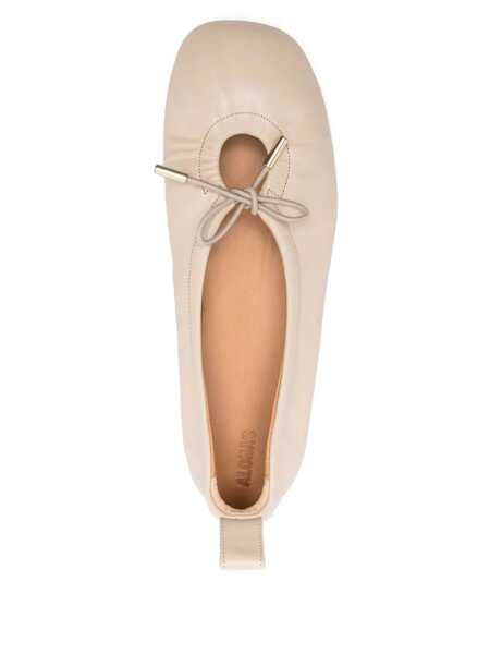 Balerini Alohas Rosalind leather ballet flats White Femei (BM 17406921) 4
