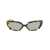 UNDERCOVER "Cat Eye" sunglasses Brown