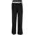 NENSI DOJAKA Tailored trousers with laced waistband Black