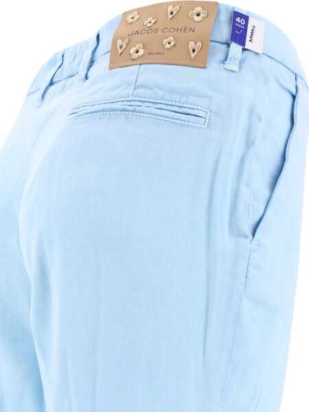 Pantaloni casual Jacob Cohen Selena trousers Light blue Femei (BM 17407218) 4