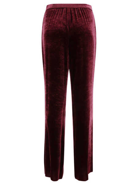 Pantaloni casual ETRO Velvet trousers Bordeaux Femei (BM 17407365) 2