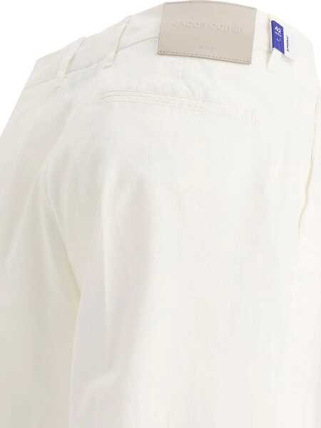 Pantaloni casual Jacob Cohen Selena trousers White Femei (BM 17407431) 4