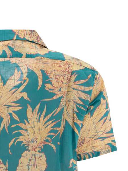 Camasi casual Sun Surf Sun Surf Island Pineapple shirt Blue Barbati (BM 17407476) 3
