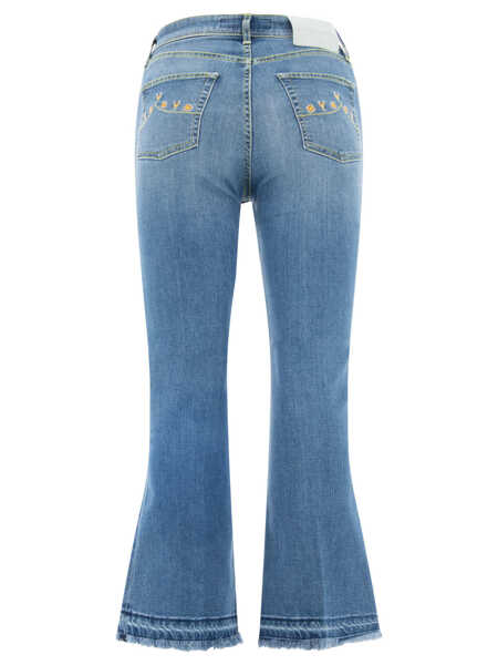 Blugi drepti Jacob Cohen Victoria Crop jeans Light blue Femei (BM 17407494) 2