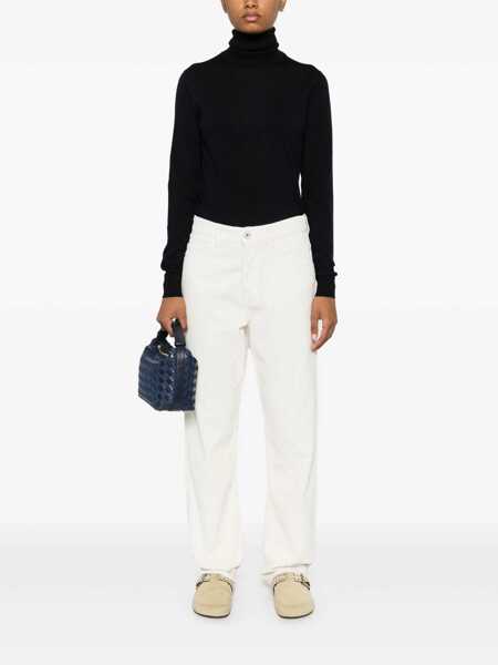 Pantaloni casual Jacob Cohen Gigi Over corduroy trousers White Femei (BM 17407500) 2