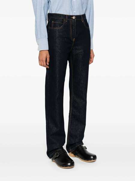 Blugi drepti ETRO Straight-leg jeans Blue Femei (BM 17407569) 3