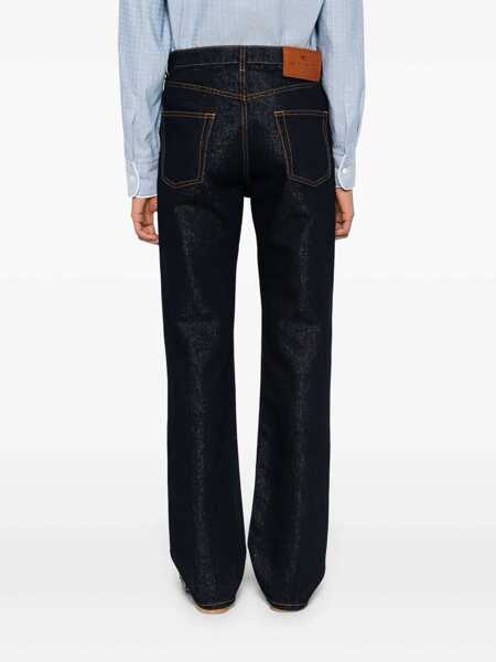 Blugi drepti ETRO Straight-leg jeans Blue Femei (BM 17407569) 4
