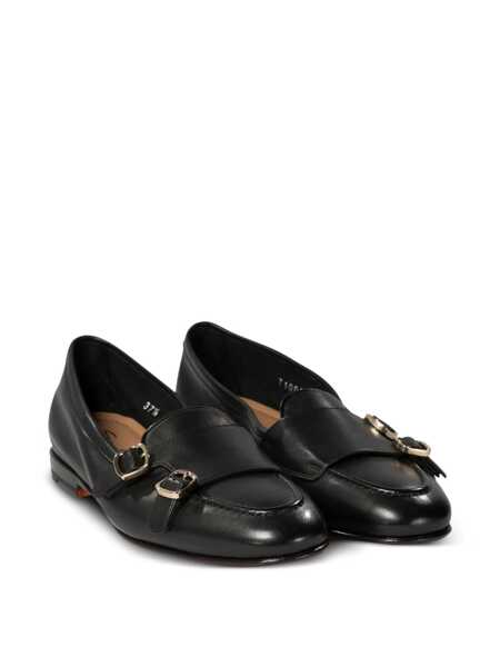 Mocasini Santoni Carlos loafers Black Femei (BM 17407575) 2