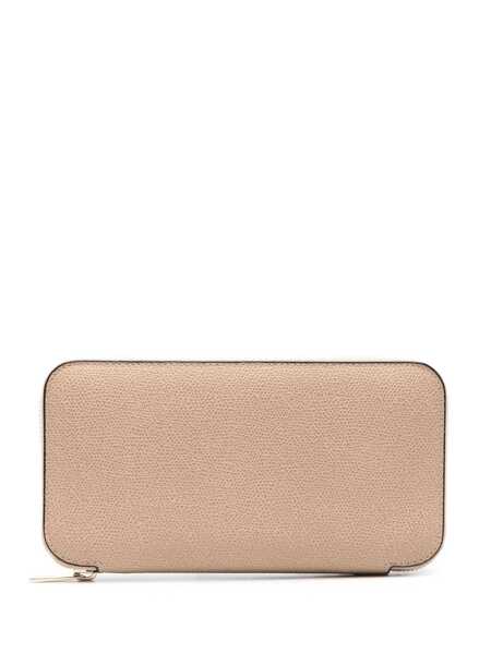 Portofele VALEXTRA 10 CC wallet with zip Beige Femei (BM 17407599) 1