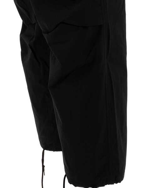 Pantaloni casual NANAMICA Trousers with drawstring Black Barbati (BM 17407719) 4