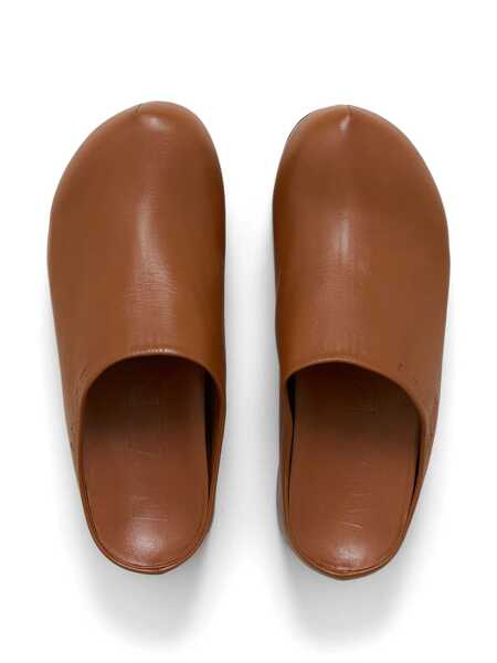 Mocasini Marni Chunky Sabot Brown Femei (BM 17407770) 4