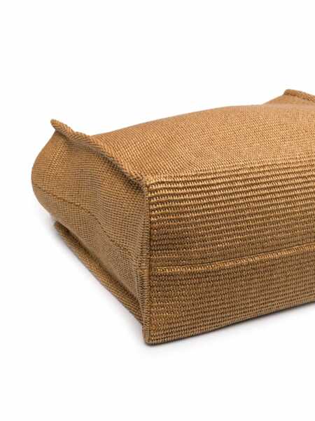 Genti de mana Marni East/West tote bag Beige Femei (BM 17407779) 4