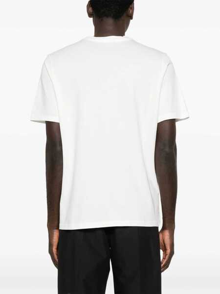 Tricouri AUTRY Cotton t-shirt with logo White Barbati (BM 17408217) 3