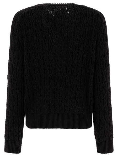 Cardigane Loulou Studio Sean cardigan Black Femei (BM 17408226) 2