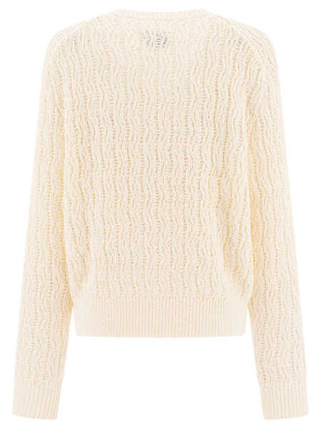 Cardigane Loulou Studio Sean cardigan White Femei (BM 17408229) 2