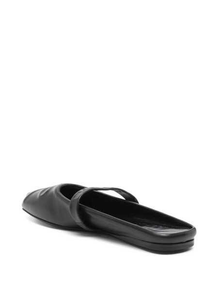 Balerini Marni Little Bow ballet flats sabot Black Femei (BM 17408271) 3