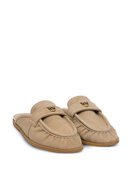 Mocasini Pinko Loafers & Slippers Beige Femei (BM 17408304) 2